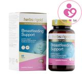 Viên uống lợi sữa Herbsofgold Breastfeeding Support của Úc lọ 60 viên