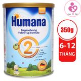 Sữa Humana Gold số 2 của Đức cho trẻ từ 6-12 tháng