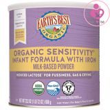 Sữa Earth’s Best Organic Sensitivity của Mỹ cho trẻ từ 0-12 tháng đầy hơi, nôn trớ, quấy khóc
