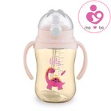 Bình tritan bật hút 2 tay cầm với phao 360 độ 250ml Fatzbaby