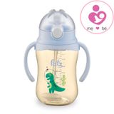 Bình tritan bật hút 2 tay cầm với phao 360 độ 250ml Fatzbaby