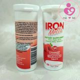 Viên ngậm bổ sung sắt Iron Melts của Úc lọ 50 viên