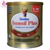 Sữa Isomil Plus cho trẻ 1-10 tuổi dị ứng đạm sữa bò, bất dung nạp lactose