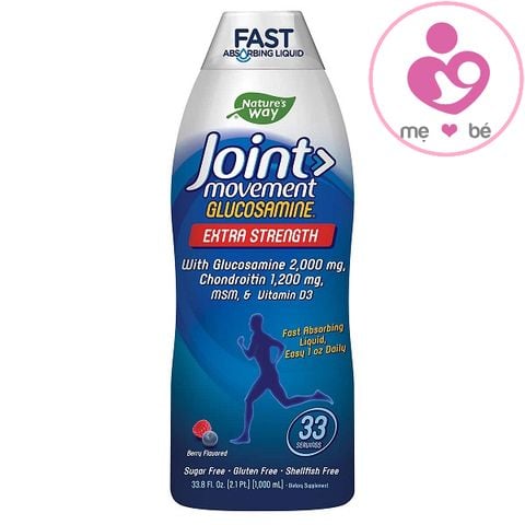 Glucosamine dạng nước Joint Movement Glucosamine Extra Strength của Mỹ chai 1000ml
