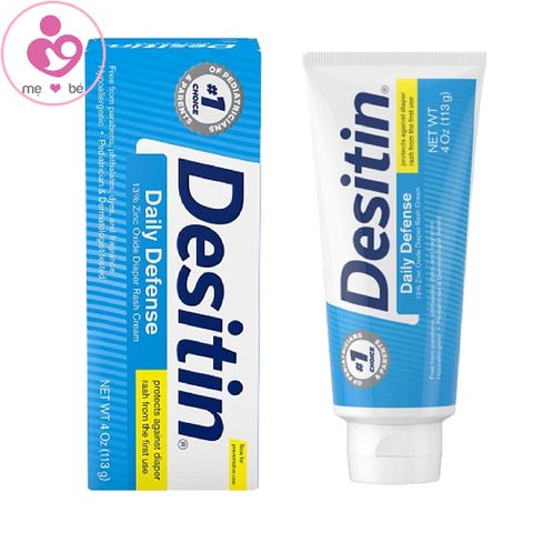 Kem chống hăm cho bé Desitin Daily Defense của Mỹ tuýp 113g