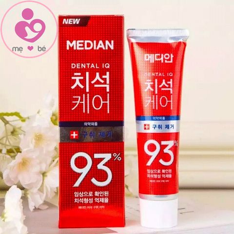 Kem đánh răng Median 93% của Hàn Quốc tuýp 120g