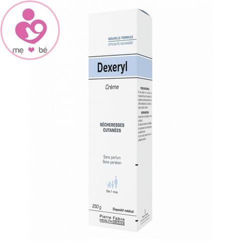 Kem Dexeryl Crème của Pháp dưỡng da, trị nẻ chàm cho mẹ và bé