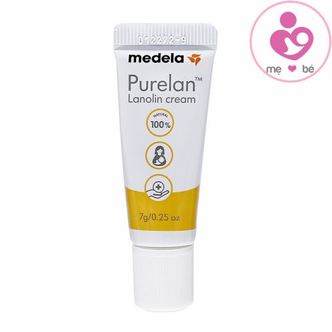 Kem trị nứt đầu ti Medela Purelan Lanolin cream của Thuỵ Sĩ tuýp 7g