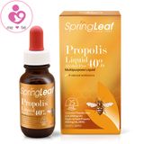Keo ong Propolis của Spring Leaf Úc cho bé từ 2 tuổi lọ 25ml