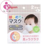 Khẩu trang gấu Pigeon của Nhật Bản cho bé từ 2 tuổi gói 3 chiếc