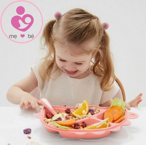 Khay ăn dặm khủng long cho bé Fatzbaby – FB8301SS