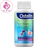 Viên nhai Kids Calcium & vitamin D3 của Ostelin Úc hộp 90 viên