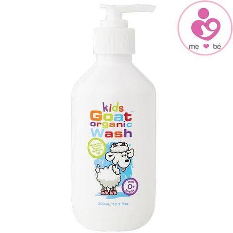 Sữa tắm hữu cơ cho bé Kids Goat Organic Wash của Úc chai 300ml
