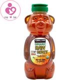 Mật ong hữu cơ Kirkland Signature Organic Raw Honey của Mỹ chai 680g