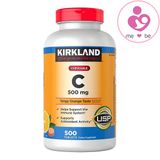 Viên vitamin C 500mg Kirkland Signature của Mỹ lọ 500 viên