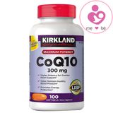 Viên bổ tim mạch Kirkland Signature Maximum Potency Coq10 300mg của Mỹ lọ 100 viên