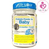 Men vi sinh Life Space Probiotic Powder for Baby của Úc cho trẻ từ 6 tháng đến 3 tuổi