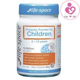 Men vi sinh Life Space Probiotic Powder for Children của Úc cho trẻ từ 3-12 tuổi
