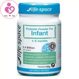 Men vi sinh Life Space Probiotic Powder For Infant của Úc cho trẻ từ 1-6 tháng lọ 60g