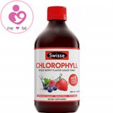 Nước diệp lục thanh lọc, giải độc cơ thể Swisse Chlorophyll Minxed Berry Flavor Liquid Tonic của Úc chai 500ml