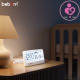 Nhiệt ẩm kế điện tử đa năng trong nhà kiêm đồng hồ báo thức cho bé Sensi 1