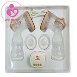 Máy hút sữa điện đôi Kichilachi của Nhật Bản hộp 1 bộ sản phẩm