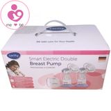 Máy hút sữa điện đôi Sanity S6306 thế hệ mới của Đức hộp 1 bộ sản phẩm