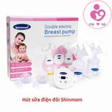 Máy hút sữa điện đôi Shinmom NH700 của Nhật Bản hộp 1 bộ sản phẩm