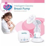 Máy hút sữa điện đơn Sanity AP-154AE của Đức hộp 1 bộ sản phẩm