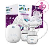 Máy hút sữa điện đôi Philips Avent SCF301/01 của Anh hộp 1 bộ sản phẩm
