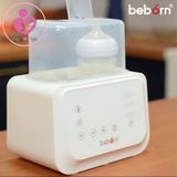 Máy hâm sữa tiệt trùng thông minh 2 bình Duppio 1