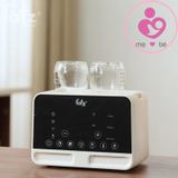 Máy hâm sữa và tiệt trùng điện tử 2 bình Fatzbaby Duo 9 FB3095KB