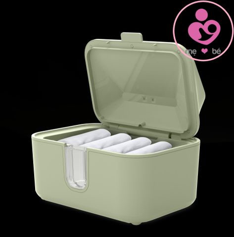 Máy ủ ấm và tiệt trùng UVC-LED khăn giấy ướt cho bé Fatzbaby Warm 5 FB7300MX