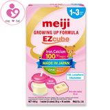 Sữa Meiji Growing Up Formula EZcube 1-3 Nhật Bản dạng thanh cho bé 1-3 tuổi