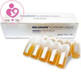 Nhau thai ngựa Melsmon Platinum Liquid Placenta của Nhật Bản hộp 30 ống