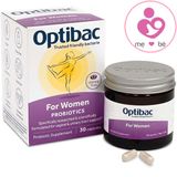 Men vi sinh âm đạo Optibac Probiotics for women của Anh lọ tím 30 viên