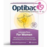 Men vi sinh âm đạo Optibac Probiotics for women của Anh lọ tím 30 viên
