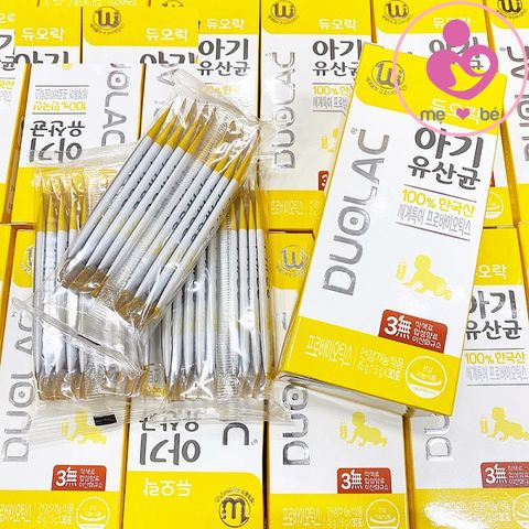 Men vi sinh Duolac vàng của Hàn Quốc cho trẻ từ 3-24 tháng