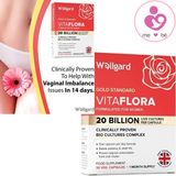 Men vi sinh phụ khoa VITAFLORA 20 tỷ CFU lợi khuẩn của Anh hộp 30 viên