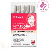 Men vi sinh phụ khoa VITAFLORA 20 tỷ CFU lợi khuẩn của Anh hộp 30 viên