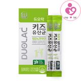 Men vi sinh Duolac xanh lá của Hàn Quốc hỗ trợ tiêu hóa cho bé từ 24 tháng