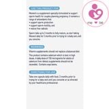 Menevit Pre-Conception của Úc hỗ trợ sức khỏe sinh sản nam giới hộp 30 viên
