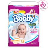 Miếng lót siêu thấm Bobby sơ sinh size NB2 cho bé trên 1 tháng