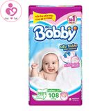 Miếng lót siêu thấm Bobby sơ sinh size NB1 cho bé 0-1 tháng