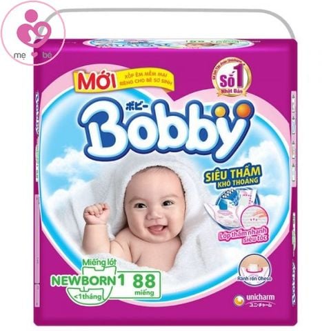 Miếng lót siêu thấm Bobby sơ sinh size NB1 cho bé 0-1 tháng