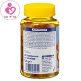 Kẹo gấu bổ sung vitamin tổng hợp cho trẻ vị trái cây Mivolis Multivitamin Bärchen của Đức lọ 60 viên