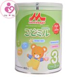 Sữa Morinaga Kodomil số 3 của Nhật cho bé từ 3 tuổi vị vani và dâu hộp 850g