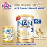 Sữa NAN Supremepro 3 cho bé 2-6 tuổi dị ứng đạm sữa bò