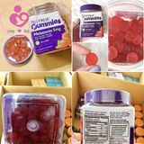 Kẹo dẻo giúp ngủ ngon Natrol Gummies Melatonin 5mg vị dâu hộp 180 viên