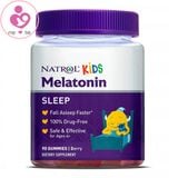 Kẹo dẻo giúp bé ngủ ngon Natrol Kids Melatonin Sleep của Mỹ lọ 90 viên